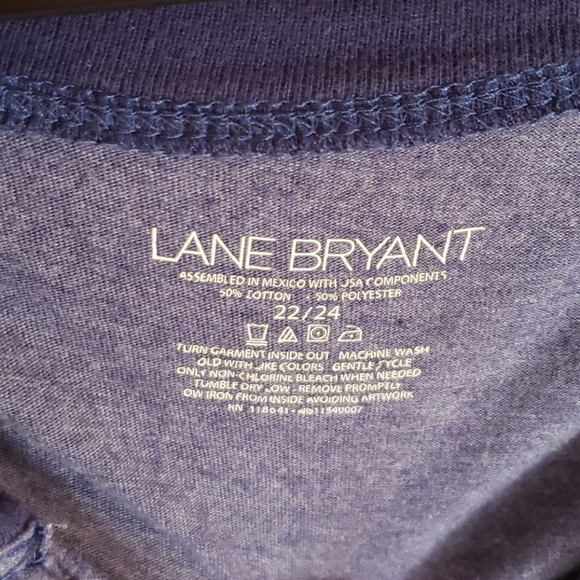 3/4 sleeved Graphic Tee from Lane Bryant - Picture 3 of 4